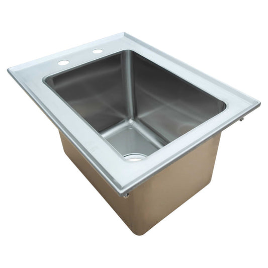 Thorinox TDIS-1011-6 10"x11" One Compartment Drop-In SInk