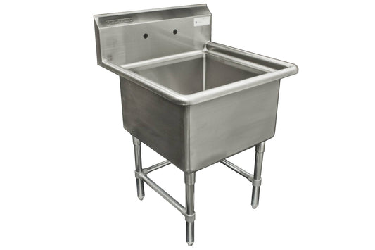 Thorinox  
TSS-2424-C  
Sink, one compartment, 30"W x 30"D x 36-1/2"H, center drain with crank