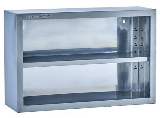 Thorinox  TWCO-1436-SS  Open Storage Cabinet, wall mount, 36"W x 14"D