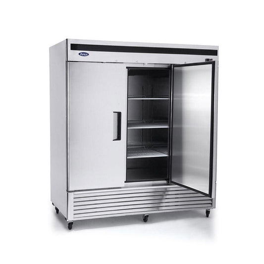 Atosa Three-section Reach-in Refrigerato, 81-9/10"W x 31-7/10"D x 83-1/10"H, (MBF8508GR)