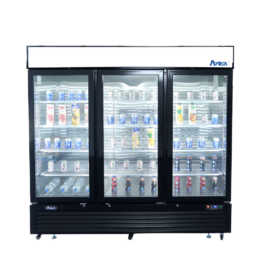 Atosa Three-section Freezer Merchandiser, 81-9/10"W x 31-1/2"D x 81-1/5"H, (MCF8728GR)