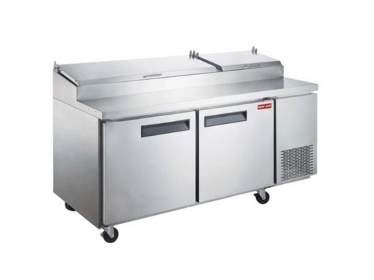 New Air NPT-070-PI 70" Refrigerated Pizza Prep Table