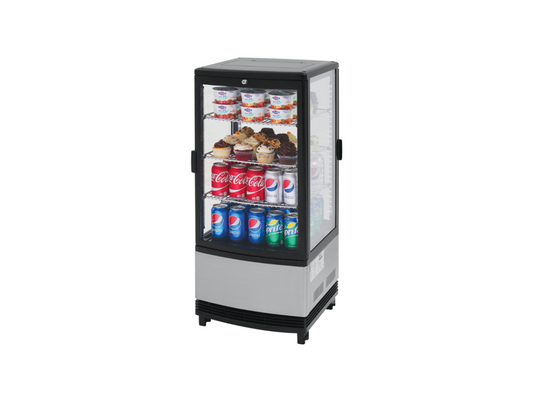 New Air NDC-077-SV Countertop 17" Refrigerated Display Case