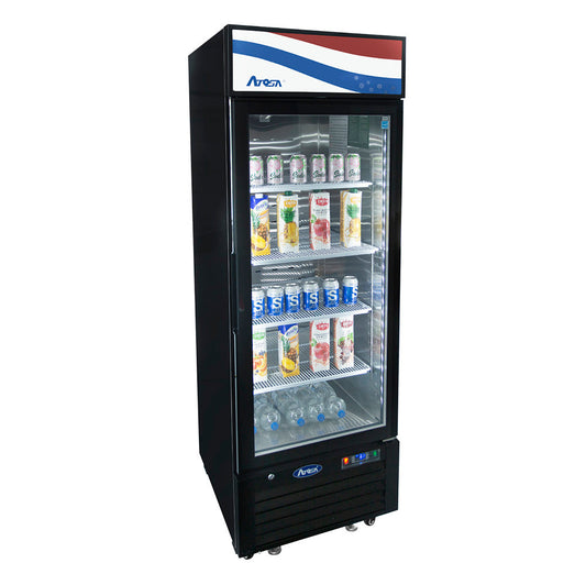 Atosa One-section Refrigerator Merchandiser, 24-1/5"W x 24"D x 76-1/5"H, (MCF8725GR)