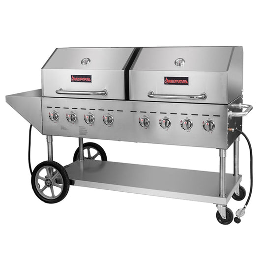 MVP Canada Sierra Stainless Steel Outdoor gril, BBQ Grill, 60", SRBQ-60