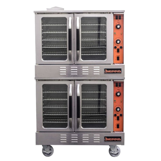 MVP Canada Sierra Convection Oven, Electric powered, SRCO-2E, 38.12“W X 44.37“D X 65.62“H