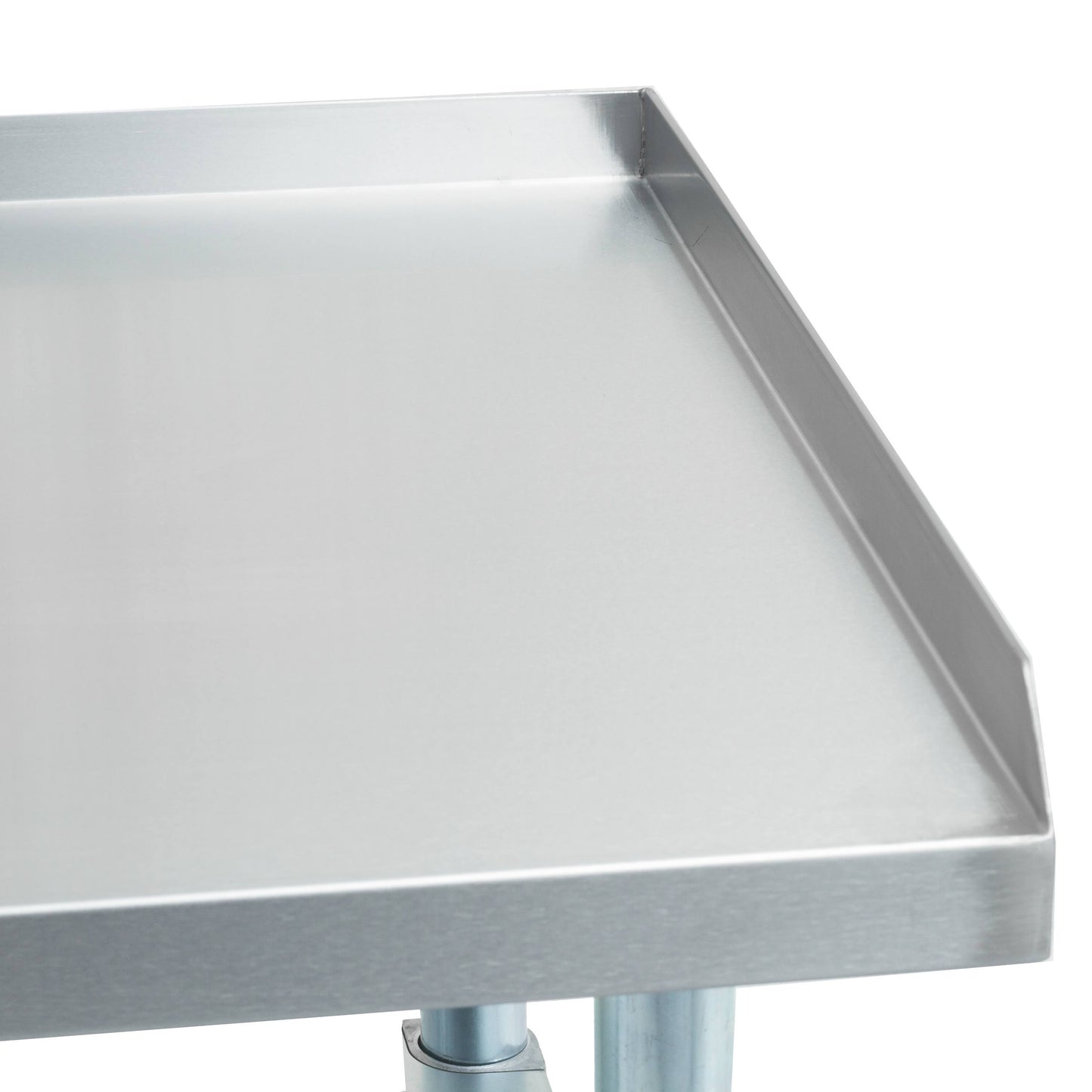 Table en acier inoxydable Thorinox DSTAND-3030-GS 30x30 - Étagère inférieure galvanisée