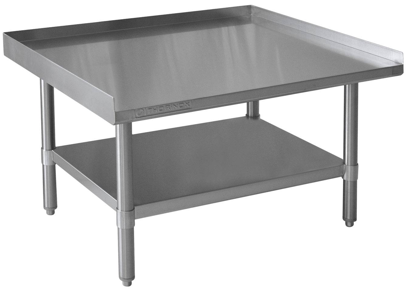 Thorinox DSTAND-3036-SS Table en acier inoxydable 30x36 - Étagère inférieure en acier inoxydable