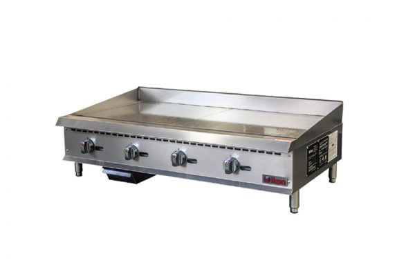 MVP Canada IKON IMG-48 Manual Griddle, 48" Gas powered Countertop Griddle