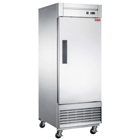 New Air NSF-050-H 28" Single Door Stainless Steel Freezer