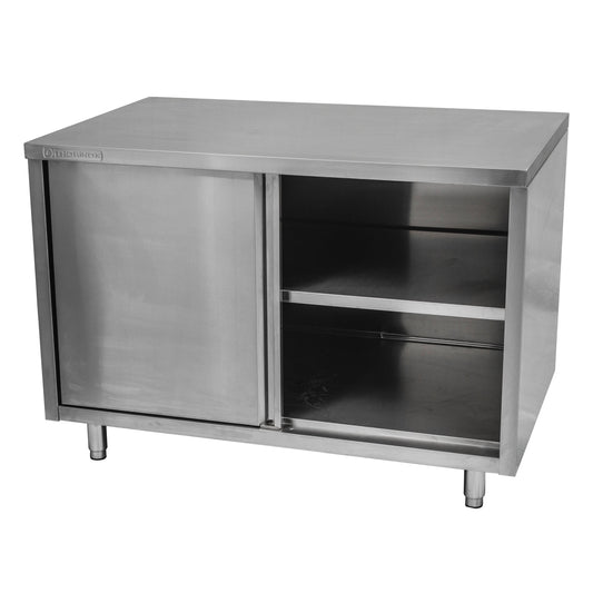 Thorinox TKCA-3048-SS 30"x48" Stainless Steel Cabinet, adjustable stainless steel mid-shelf
