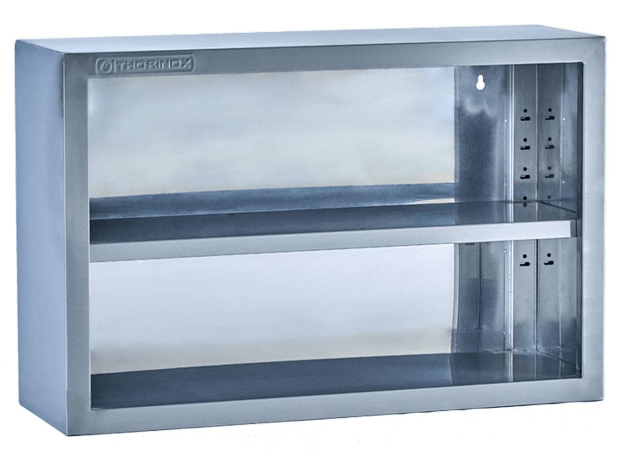 Thorinox  TWCO-1236-SS  Open Storage Cabinet, wall mount, 36"W x 12"D