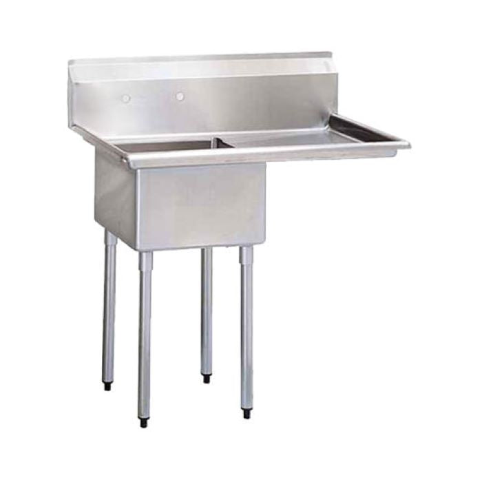 Thorinox TSS-1818-R Single Compartment Sink with Right Drainboard