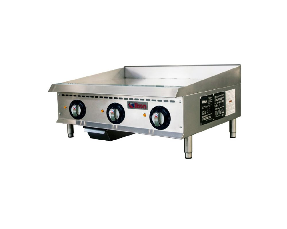 MVP Canada IKON ITG-36E Thermostatic Electric Griddle, 36" Countertop Electric powered Griddle