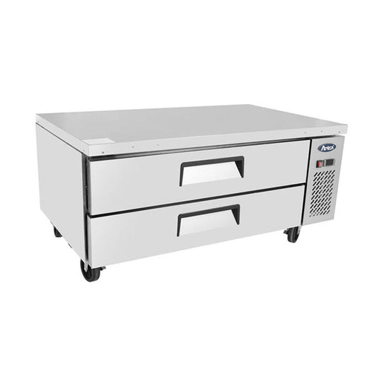 Atosa One-section Chef Base with Extended Top, 60-15/32"W x 32-1/16"D x 26-19/32"H, (MGF8452GR)