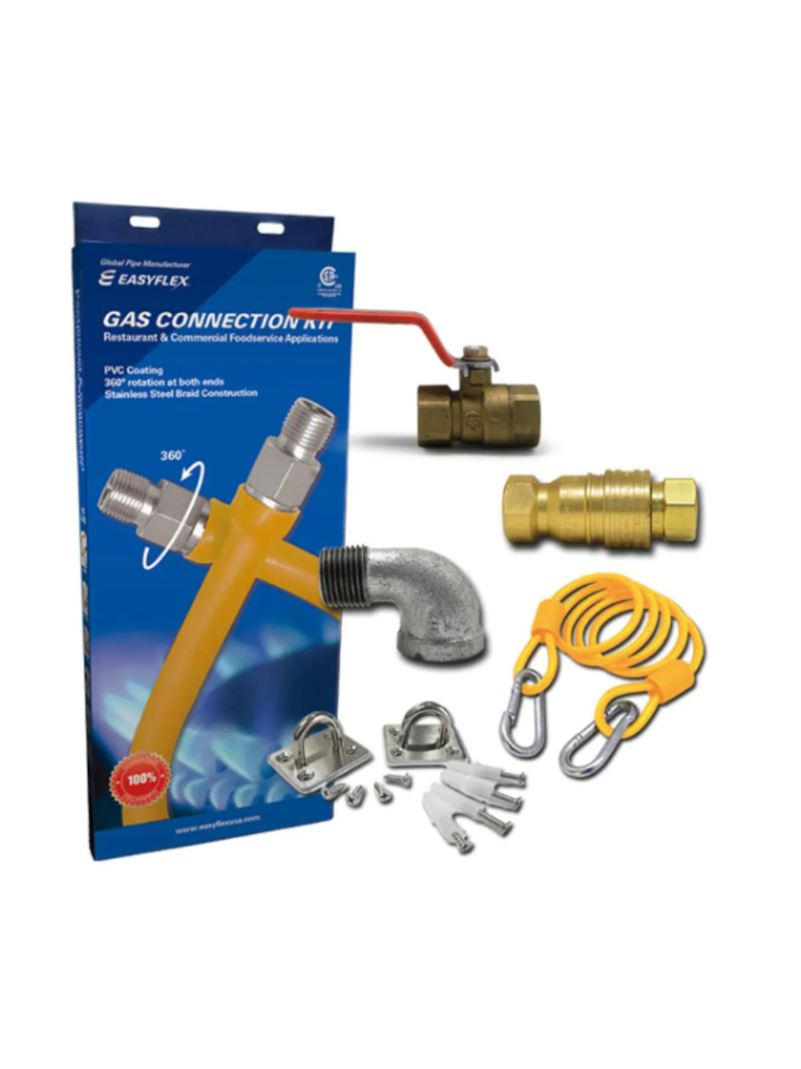 BJ Series 48" Gas Connector Quick Disconnect Kit
