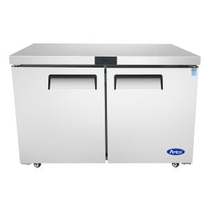 Atosa Two-section Reach-in Undercounter Freezer, 48-1/4"W x 30"D x 34-1/8"H, (MGF8406GR)