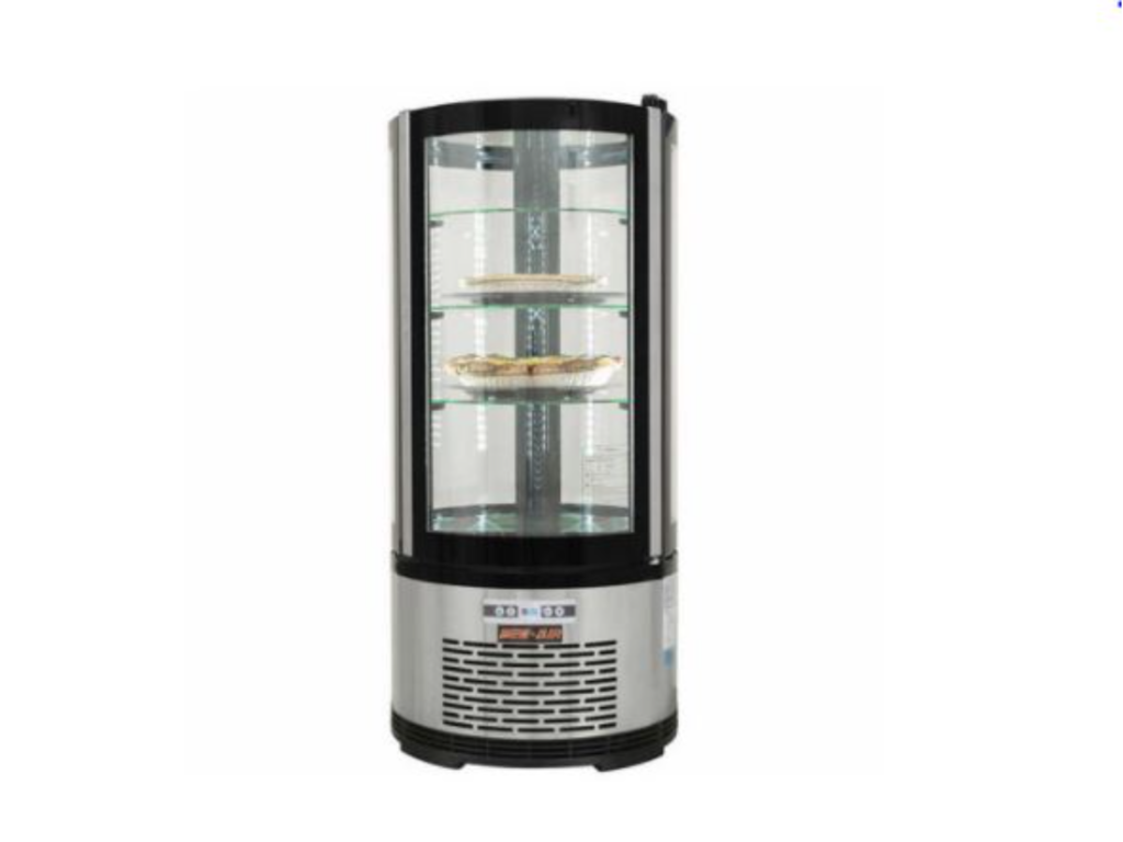 New Air NDC-010-RD 19" Round Countertop Refrigerated Display Case