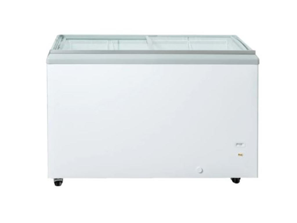 New Air NIF-50-FG 50" Flat Glass Ice Cream Freezer