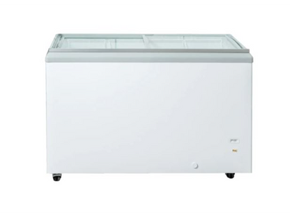 New Air NIF-50-FG 50" Flat Glass Ice Cream Freezer