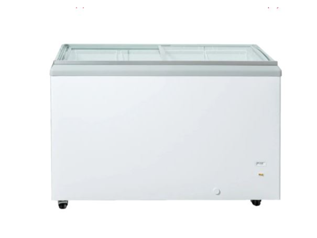 New Air NIF-60-FG 60" Flat Glass Ice Cream Freezer
