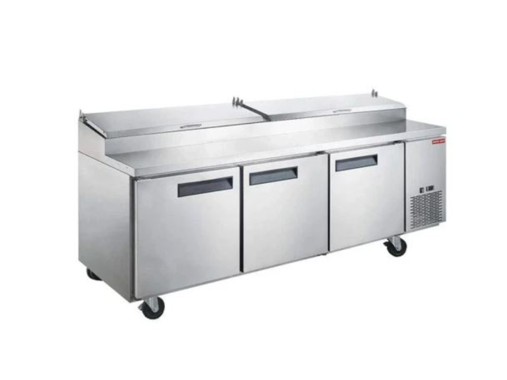 New Air NPT-090-PI 90" Refrigerated Pizza Prep Table