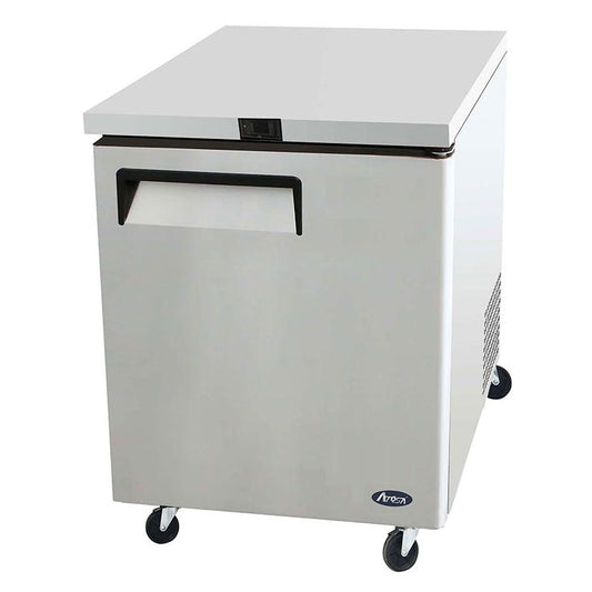 Réfrigérateur sous comptoir Atosa à une section, 27-9/16"L x 30"P x 34-1/8"H, (MGF8401GR)